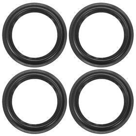 Zaplyte 669739037345 4pcs 5 Inch Speaker Foam Edge Folding Ring Horn Replacement Parts Black