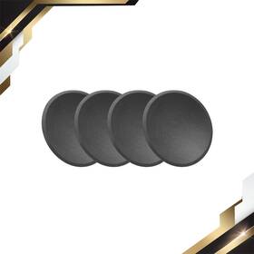 Zaplyte 680811046406 4 X Speaker Dust Cap 90mm/3.5 Inch Diameter Subwoofer Paper Dome Coil Cover Caps