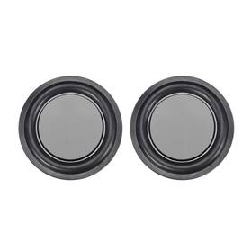 Zaplyte 784958855409 2pcs 2 Inch 52mm Bass Speaker Passive Radiator Rubber Vibration Plate Diy Repair