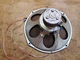49cz905 Zenith Vintage Alnico 12 Inch Full Range Woofer Good Working Condition