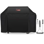 7131 Grill Cover For Weber Genesis Ii 4 Burner Including Brush, Tongs A.... Fixed Price $63.55.