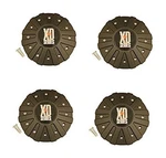 Kmc Xd 846L215B Set Of Single Monster Black Center Cap. Fixed Price $151.04.