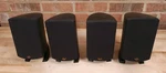 Klipsch Speakers Surround Sound Quintet Ii Black Home Theater Set Of 4. Fixed Price $94.04.