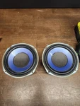 Pair Sony 5" Inch Woofers 1-825-822-11. 9 Ohm. Fixed Price $12.00.