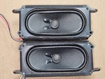 Sanyo Plasma Tv DP42740 Speakers Pair Set Jingli LBB08700 (8 Ohm 10 W) 4.5" X 2". Fixed Price $9.99.