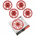 6.5" Red Speaker Grill Cover Built In Bullet Tweeter Rgb Led 2 Pair DS18. Fixed Price $265.03.