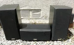 Kenwood KS-401HT Complete 5 Speaker Set Tested, 8 Ohms 100 Watts Lot Of Five. Fixed Price $99.25.