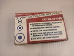 Vintage Realistic Catalog No. 40-1339 3-WAY Crossover Network Box Only. Fixed Price $9.95.
