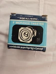 Vintage Realist Sold By Radio Shack 3 Inch Mid-range Tweeter Model 40-2898. Fixed Price $10.00.