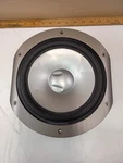 Infinity Alpha 50 Woofer A1208, Ohm, 8" Cmmd Driver, Tested Good Dented. Fixed Price $45.00.
