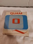 Quam 4" Alnico Panel Mount Speaker Nos 8 Ohm. Fixed Price $35.00.