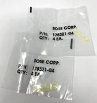 Bose 178321-04 Speaker Rubber Feet Genuine Factory Sealed. Fixed Price $11.86.