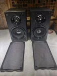 Sharp Speakers Woofer Tweeter Model CP-DK225 Tested/working. Fixed Price $38.00.