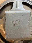 Vintage Cleveland 12" Alnico Speaker 58103-2, 433219. Fixed Price $50.00.