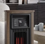 Utilitech 1500W Infrared Tower Indoor Electric Space Heater With Remote.(tested). Fixed Price $36.99.