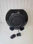 Kef HTB2 Powered Subwoofer Black Tested Working Home Theater Speaker Bass. Fixed Price $218.50.