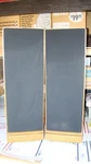 Mitsubishi Speakers SS-4100. Set 2. Solid Oak 12" Woofer 150 Watts, Tested. Fixed Price $495.00.