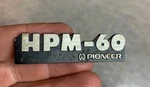 Replacement Parts Pioneer HPM-60 Knob, Mids, Super-tweeters, Badge/logo. Fixed Price $48.40.
