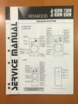 Original Service Manual & Schematic Kenwood JL-630W 730W 830W 930W Speaker D450. Fixed Price $22.00.