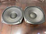 Vintage Kenwood Speakers Woofers (T10-0588) Ohm 12" Matched Pair. Fixed Price $65.00.
