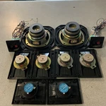 Kenwood 2-SPEAKER, 4-MIDRANGE, 2-TWEETERS And Crossovers. Fixed Price $170.00.