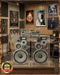 Pioneer HPM-100 Acrylic Hi-fi Speakers Premium Aluminum Metal Sign 11 X 14. Fixed Price $29.99.