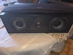 Mirage Frx Center Channel Speaker 2-WAY Bass Reflex C-1 Black Tested. Fixed Price $64.99.