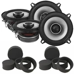 Alpine S2-S50 Coax Speakers (2 Pairs) & Stinger RKFR5 Roadkill Rings. Fixed Price $277.89.