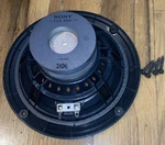 Replacement Parts: Single Sony Speaker SS-MF500H Woofer Mid 1-529-999-11 2H24J. Fixed Price $46.90.