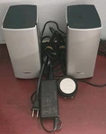 Companion 20 Multimedia Speaker System 406358 W/bose Volume Pod. Works. Fixed Price $199.99.