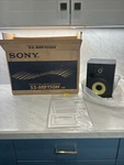New Open Box Black Sony SS-MB150H Stereo Book Shelf Speakers. Fixed Price $125.00.