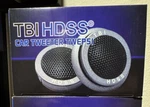 Tbi Hdds TWEP51 Car Tweeters - 4 Ohm Silk Dome 60 Watt 22 Khz Brand New. Fixed Price $49.95.