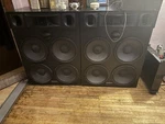 Kenwood Speakers MV-9D Pair Vintage 80S Grain. Fixed Price $850.00.