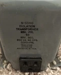Triad M-55MG Isolation Transformer. Fixed Price $120.00.