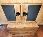 Vintage Dbx Soundfield 3X2 Ls Plus Shelf Speakers & Db-sw 2X6 Subwoofer. Fixed Price $75.00.