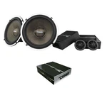 DS18 DX2 6.5" 4 Ohm 2-WAY Component Speaker System Set Woofer Tweeters Crossover. Fixed Price $274.95.