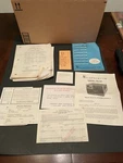1970 Layfayette Cb Radio + Federal Communications Transmittal Sheet No. - 5. Fixed Price $20.00.