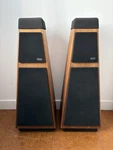 Epicure 3.0 Pyramid Speakers -3 Way 10" & 6" Woofers Century Modern Mcm. Fixed Price $1499.99.