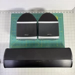 Mirage Omnisat V2 Omnipolar Speakers Pair + Cc Center Channel Tested. Fixed Price $199.99.