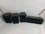 Yamaha NS-C40 Center + NS-B40 Bookshelf Speakers 4-PIECE Set Black 100W, 6 Ohms. Fixed Price $59.99.