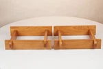 Natural Oak Wood Stands (pair) For 12" Vintage SPEAKERS-10 Year Wrt. Fixed Price $199.00.