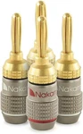Nakamichi Fanlock Excel Series 24K Gold Plated Banana Plugs 10 Awg - 18 Gaug. Fixed Price $18.99.