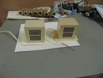 Quam 30A05Z45K 3" Paging Enclosure. Two Speakers Each. Fixed Price $35.00.