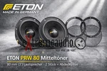 Eton Prw Midrange 80MM Inch) (3") Speaker + Grille - 1 Pair. Fixed Price $150.53.