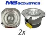 Acoustics 4 Titanium Bullet Tweeters Replacement For Beyma CP22, 1600W, 8. Fixed Price $69.50.