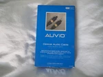 Auvio Optical Audio Cable 6 Feet Connection Cord Nib Never Used. Fixed Price $5.00.