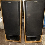 Pioneer Cs-r 570 3 Way Floor Speakers Pair Black With Audio Wires. Fixed Price $500.00.