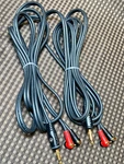 Lot Of 2 D'addario Planet Waves 10' Banana 1/4 (6.35MM) Plug Speaker Cable. Fixed Price $30.59.