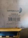 Dayton Audio PSS555-8 21" Pro Subwoofer With 4.5" Voice Coil Ohm. Fixed Price $250.23.