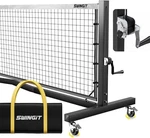 Pro Pickleball Net With Wheels, Hand Crank Tension System, 22 Feet, Black. Fixed Price $244.69.